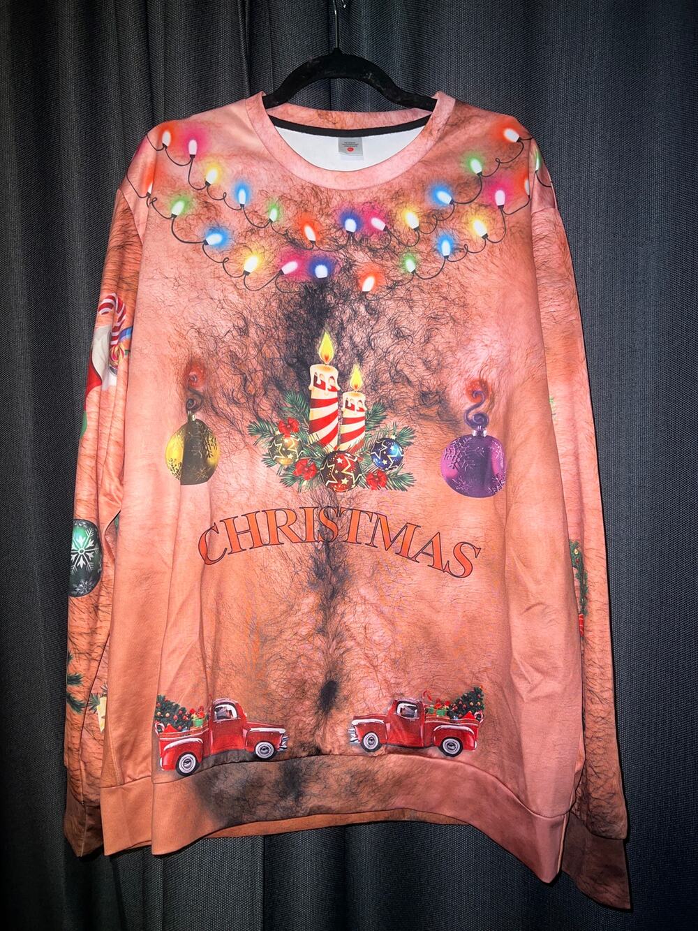 Ugly Christmas Sweater Xmas Size XL